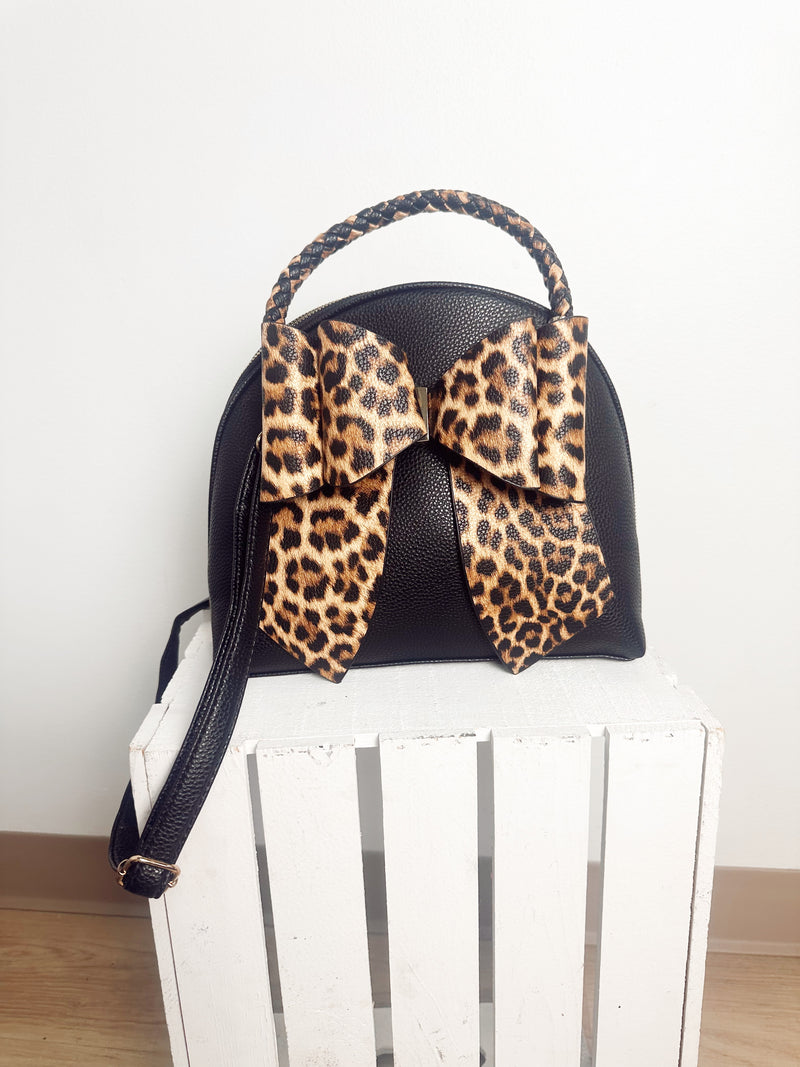 Braided Bow Satchel