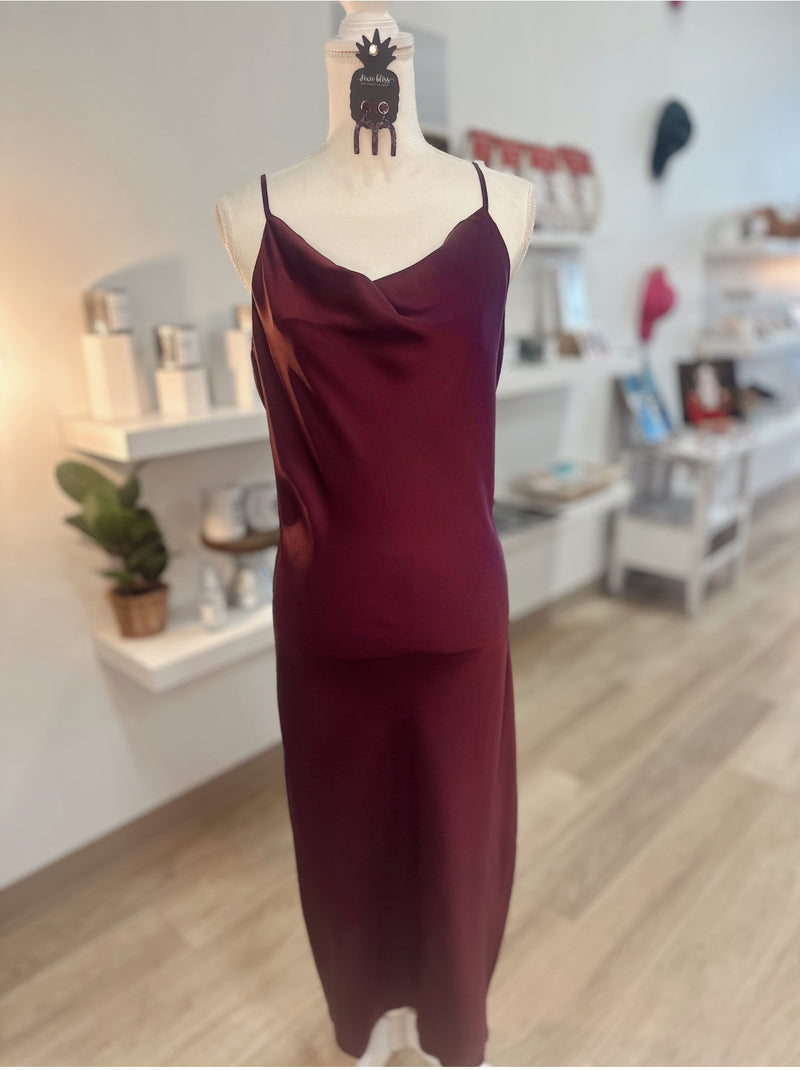 Satin Slip Dress