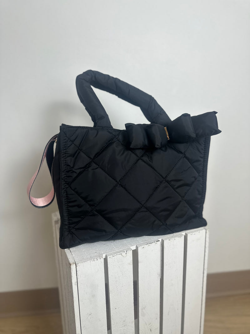 Puffer Bow Bag