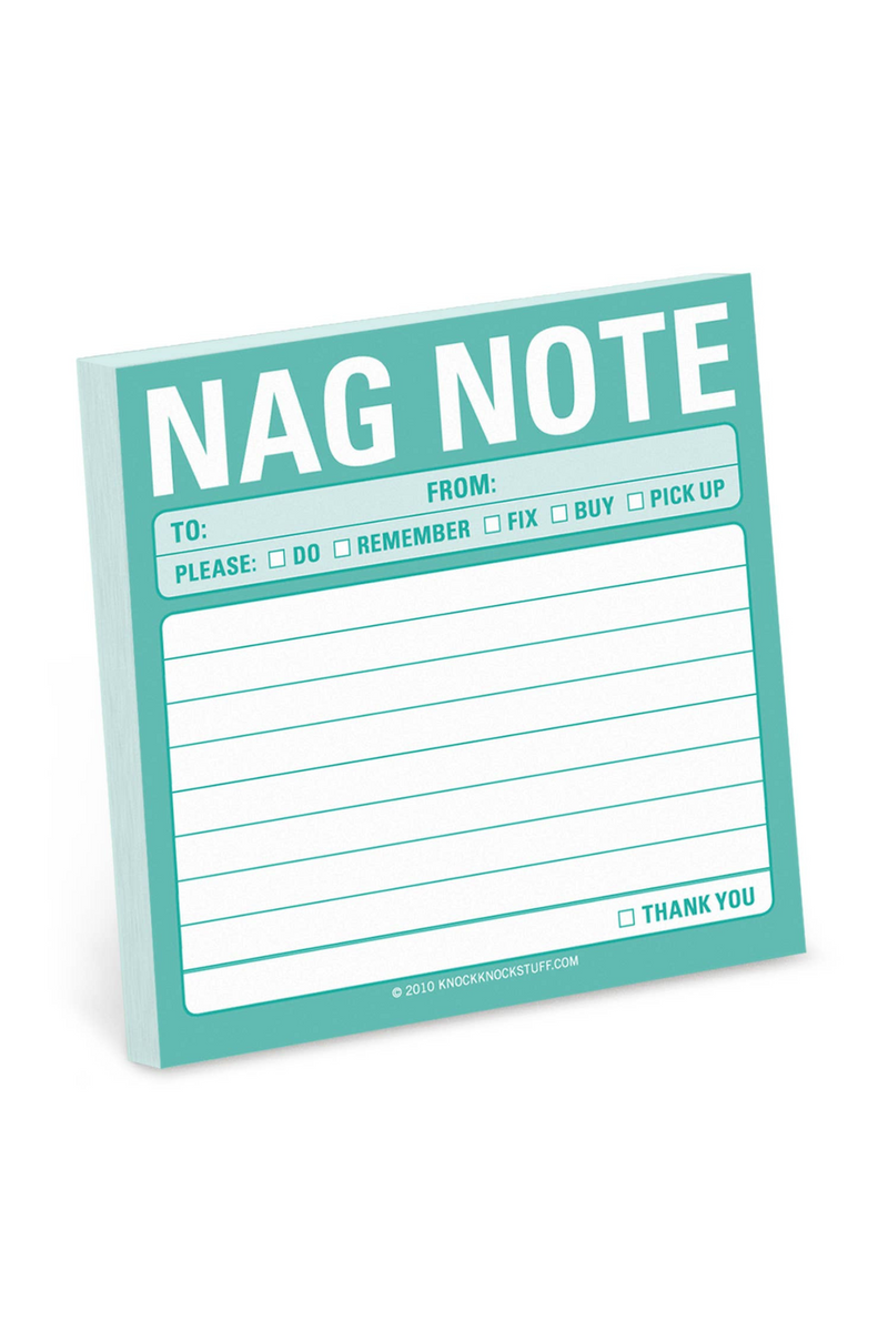 Nag Note Sticky Notes